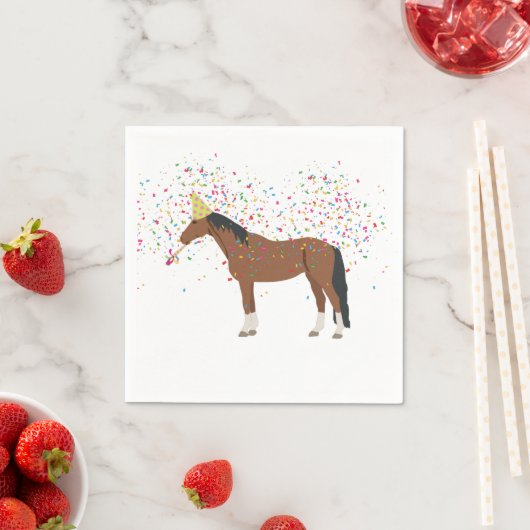 Reittiere mit Party Serviette (Beispiel)