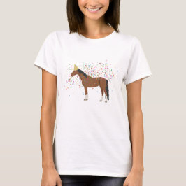 Reittiere mit Party T-Shirt