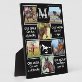 Reittiere Reittiere Personalisierte FotoCollage Fotoplatte (Seite)