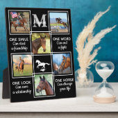 Reittiere Reittiere Personalisierte FotoCollage Fotoplatte (Seite)