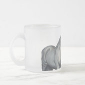 Reittiere Tasse mit dem Weißen Pferd für den Lover (Links)