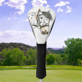 Reittiere Wasserfarbe Golf Headcover