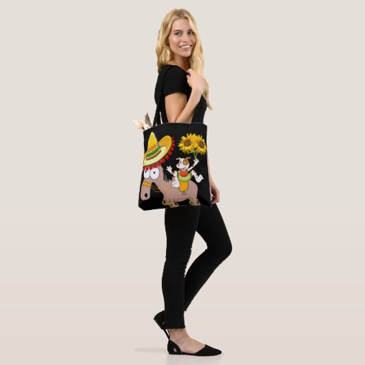 Reittote Tasche (Am Model)