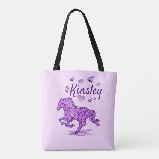 Reittote Tasche (Rückseite)