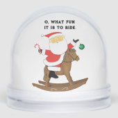 Reiturlaub Globe Schneekugeln (Vorderseite)