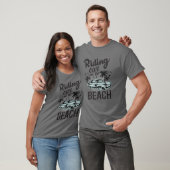 Reitwagen am Strand T-Shirt (Unisex)