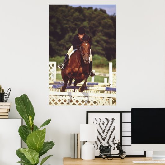 Reitwettbewerb - poster (Heimbüro)