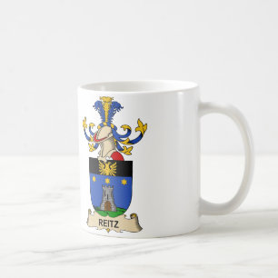 Reitz Familienwappen Kaffeetasse