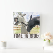 Reitzeit Reitpferde Uhr (Zuhause)