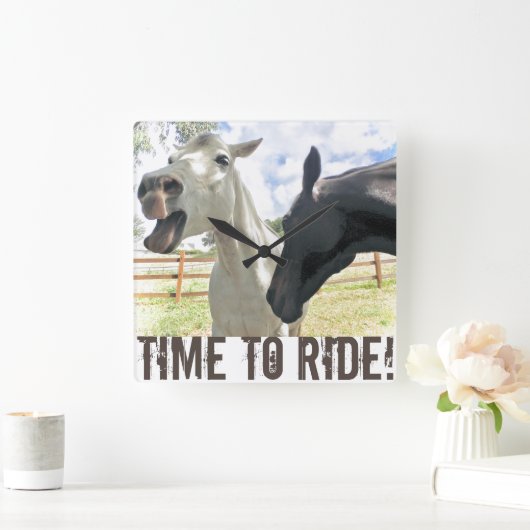 Reitzeit Reitpferde Uhr (Zuhause)