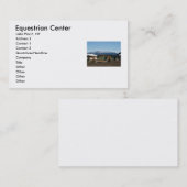 Reitzentrum, Lake Placid, NY, A… Visitenkarte (Vorne/Hinten)