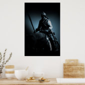 Reivers Moon - Northumberland Border Reiver Print Poster (Küche)