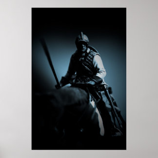 Reivers Moon - Northumberland Border Reiver Print Poster