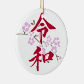 Reiwa 2 keramik ornament (Rechts)