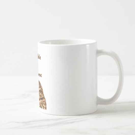 Reizbare Eule Kaffeetasse (Rechts)