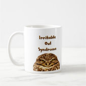 Reizbare Eule Kaffeetasse (Links)