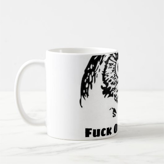 Reizbare Eulen-Syndrom-Tasse Kaffeetasse (Links)