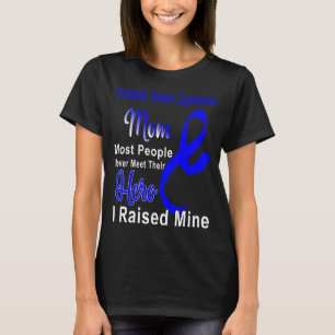Reizbares Darmsyndrom Aufklärung Mama Blauer Schle T-Shirt