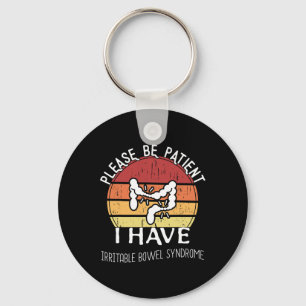 Reizbares Darmsyndrom Aufklärung Spaß Schlüsselanhänger