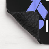 Reizdarmsyndrom-Bewusstseinsmonat Mousepad (Ecke)
