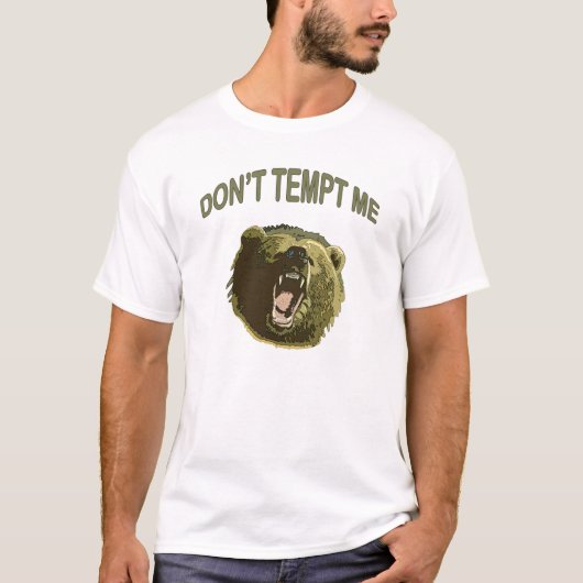 Reizen Sie mich Bär T-Shirt (Vorderseite)
