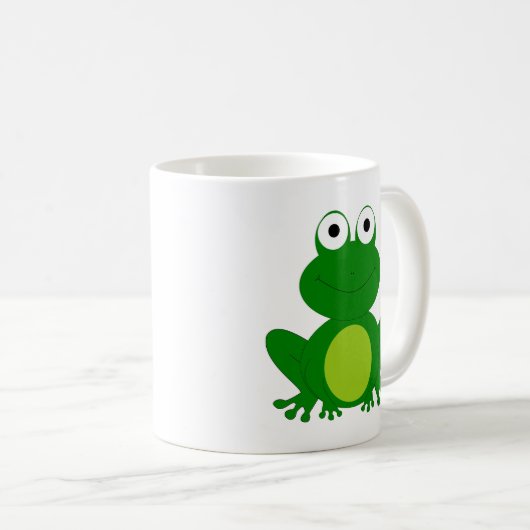 Reizend Cartoonfrosch Kaffeetasse (VorderseiteRechts)