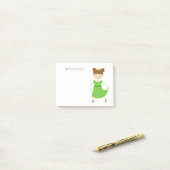 Reizend Prinzessin Post-it Klebezettel (Auf Schreibtisch)