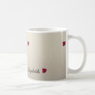 Reizend Süß ,Marienkäfer,Leuchtend-Personalisiert Kaffeetasse