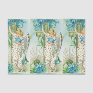 Reizend vergessen Sie mich nicht Engel Seidenpapier