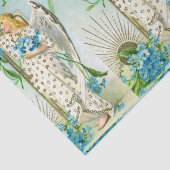 Reizend vergessen Sie mich nicht Engel Seidenpapier (Ausschnitt)