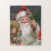 Reizend Vintager Weihnachtsmann Puzzle (Vertikal)