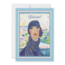 Reizend Vintages Kunst-Deko-Frauen-Party