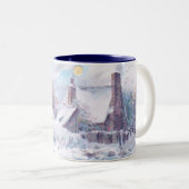 Reizend Winter-Szene Zweifarbige Tasse (VorderseiteRechts)