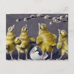 Reizende alte Ostern Postkarte