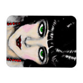 reizende Augen Magnet (Horizontal)