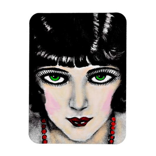 reizende Augen Magnet (Vertikal)