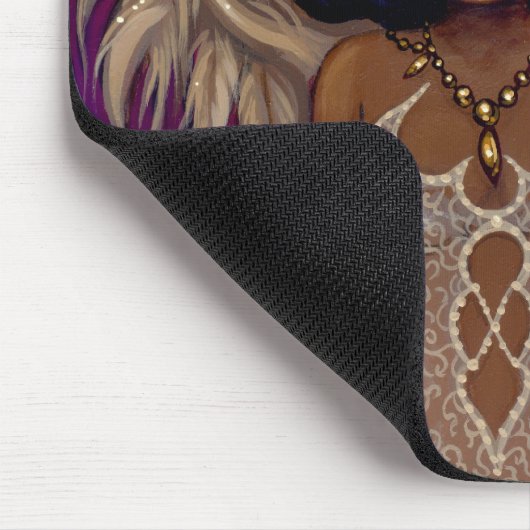 "Reizende Augen" Mousepad (Ecke)