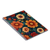 Reizende Blumen Notizblock (Rechte Seite)