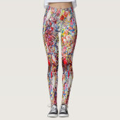Reizende bunte Leggings (Vorderseite)