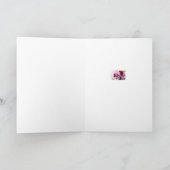 Reizende CeriseFlowers Geburtstags-Gruß-Karte Karte (Innenseite)