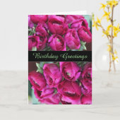 Reizende CeriseFlowers Geburtstags-Gruß-Karte Karte (Gelbe Blume)