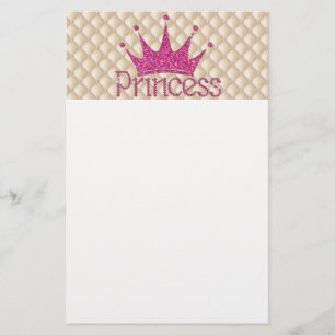 Reizende Chic Perlen, Tiara, Prinzessin, Glitzernd Briefpapier