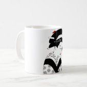 Reizende elegante Geisha-Klassiker-Tasse Kaffeetasse (Vorderseite Links)