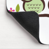 Reizende Eulen Mousepad (Ecke)