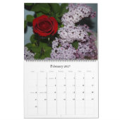 Reizende Flieder-12-monatiger Kalender (Feb 2027)