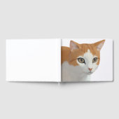 Reizende Ginger-Katzen-Kunst Gästebuch (Voll)