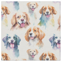Reizende Hunde Aquarell