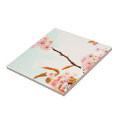 Reizende japanische Kirschblüte Fliese (Seite)