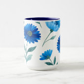 Reizende Kaffeetasse mit Blumenmuster (Zentrum)