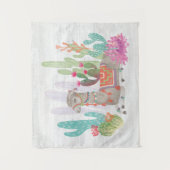 Reizende Lamas I Wandteppich (Vorderseite)